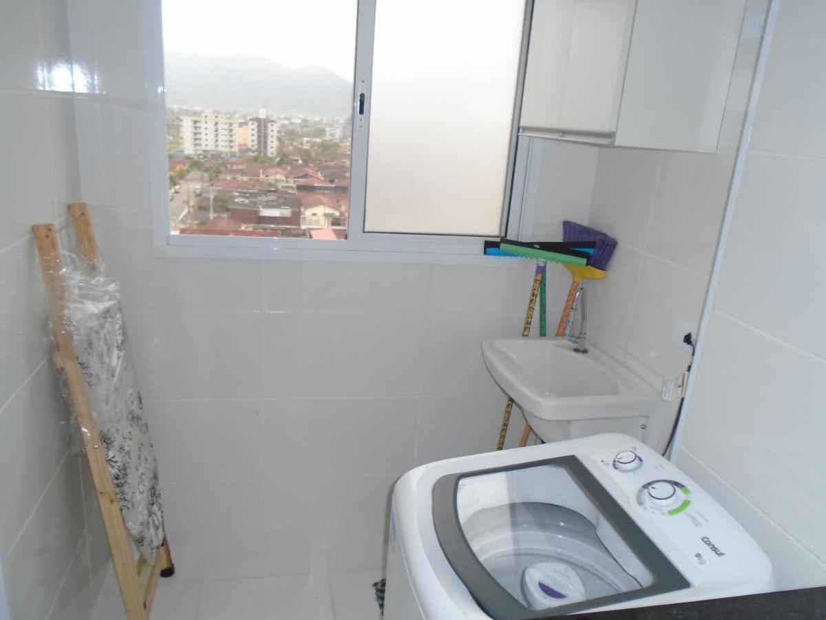 Apartamento Em Mongagua, Frente Ao Mar 외부 사진
