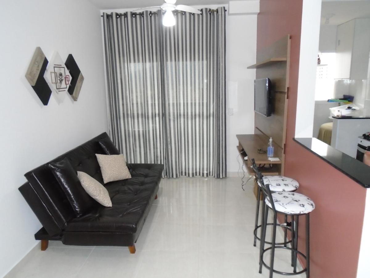 Apartamento Em Mongagua, Frente Ao Mar 외부 사진